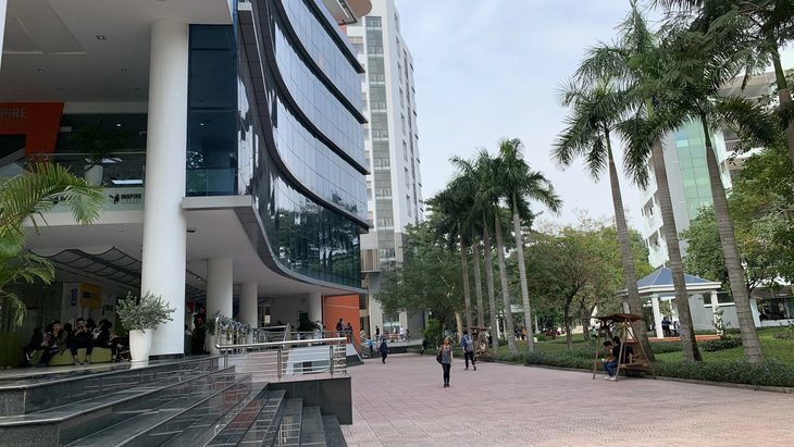 Bị tố mua bài báo khoa học: Trường ĐH Tôn Đức Thắng nói gì? - Ảnh 1. Trường ĐH Tôn Đức Thắng - Ảnh: TR.H.