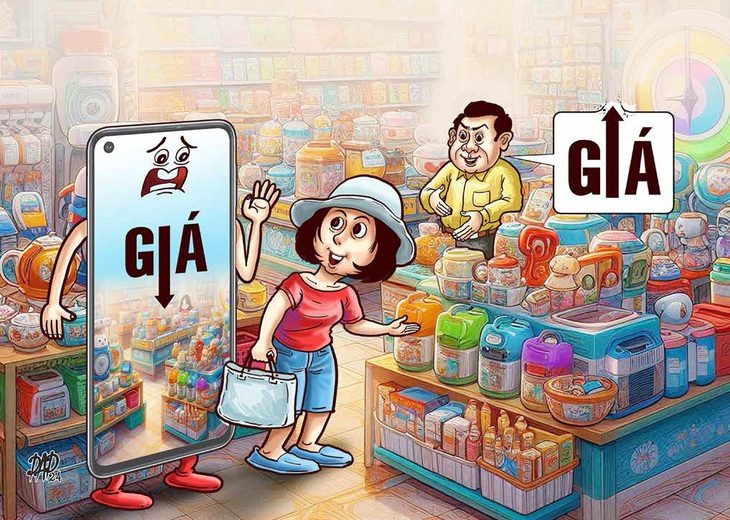 minh-hoa-1733967457982413579974 Chợ truyền thống hẹp cửa nói thách - Ảnh 1.